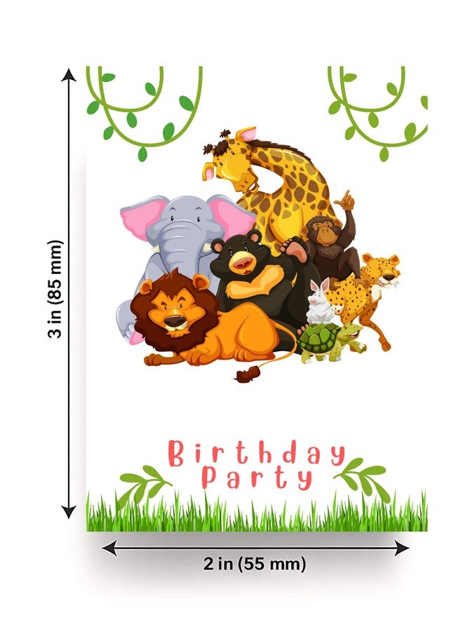 Yellow Nuts Personalize Thank You Gift Tags 40 pcs for Kids Boys Girls Birthday Return Gift Present Baby Shower Greetings Tags - Image 5